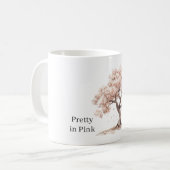 Pretty Pink Tree コーヒーマグカップ (正面左)