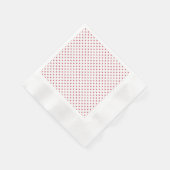 Pretty pink Tulip pattern Paper Napkin 縁ありカクテルナプキン (角)