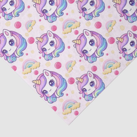 Pretty Pink Unicorns 薄葉紙 (詳細)