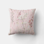 Pretty Pink White Flowers   クッション (裏面)