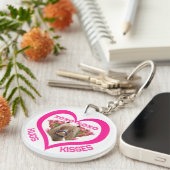 Pretty Pony in Pink Valentine's Day キーホルダー (正面右)