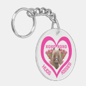 Pretty Pony in Pink Valentine's Day キーホルダー (正面左)