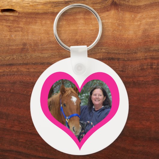 Pretty Pony in Pink Valentine's Day キーホルダー (裏面)