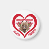 Pretty Pony in Red Valentine's Day マグネット (正面)