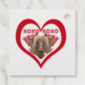 Pretty Pony in Red Valentine's Day for Kids  フェイバータグ (裏面)