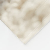 Pretty Poodle Personalized フリースブランケット (角)