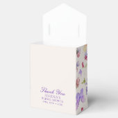 Pretty Purple Butterliesのブライズシャワー フェイバーボックス (オープン)