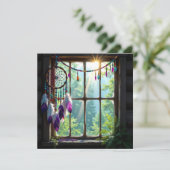 Pretty Purple Dreamcatcher in Window シーズンカード (スタンド正面)