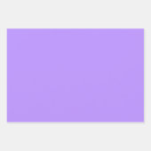 Pretty Purple, Pale Purple & Black ラッピングペーパーシート (正面3)