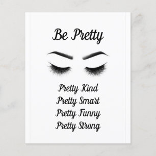 Pretty Quote チラシ