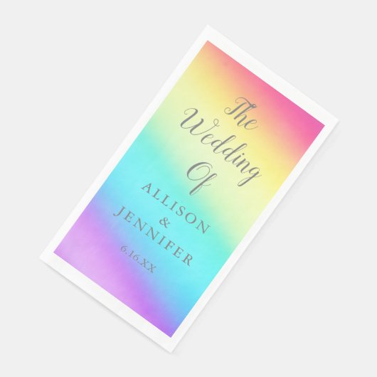 Pretty Rainbow Customized LGBTQ Wedding (コーナー)