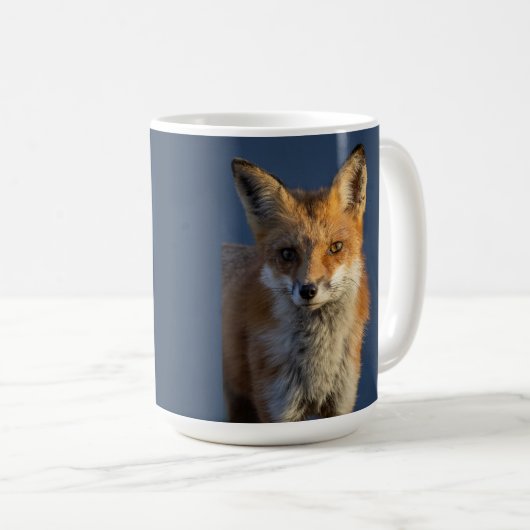 Pretty Red Fox  コーヒーマグカップ (正面右)