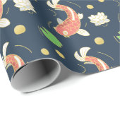 Pretty Red Koi ラッピングペーパー (ロールコーナー)