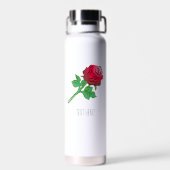Pretty Red Rose ウォーターボトル (背面)