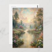 Pretty Scenic Lake ポストカード (正面/裏面)