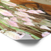 Pretty Siamese Cat Animal ポスター (角)