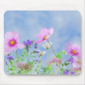 Pretty Spring Wild Flowers マウスパッド (正面)