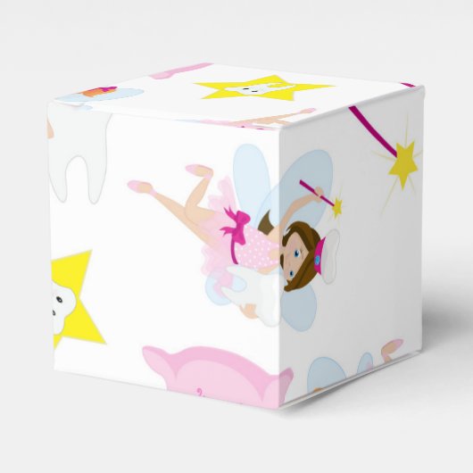 Pretty Tooth Fairy Magic Wand White Teeth フェイバーボックス (正面サイド)