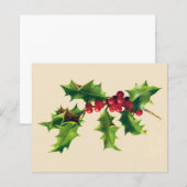 Pretty Vintage Holly branch (正面/裏面)