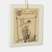 Pretty Vintage Lady セラミックオーナメント (右)