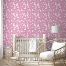 Pretty white love hearts wallpaper