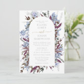 Pretty Wildflower 紫青 招待状 (スタンド正面)