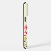 Pretty Wildflower Garden モノグラム  iPhoneケース (右側面)