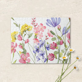 Pretty Wildflowers Jigsaw Puzzle ジグソーパズル