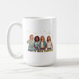 Pretty With Purpose lnspirational Women コーヒーマグカップ