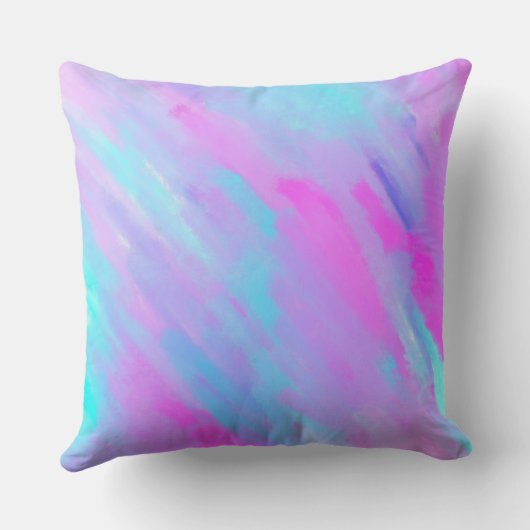 PrettyBrightはっきりしたオリジナル抽象芸術カラフル芸術品を気取った クッション (裏面)