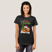 Pretzel Food   Xmas Decorations Santa Pretzel Chri Tシャツ (正面フル)