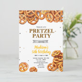 Pretzel Party Invitation  招待状 (スタンド正面)