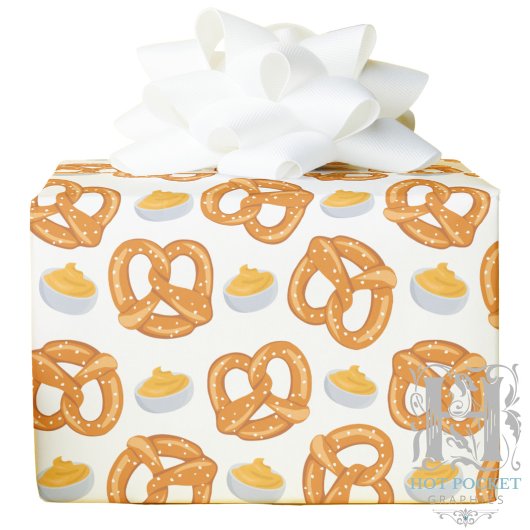 Pretzels & Cheese Wrapping Paper ラッピングペーパー