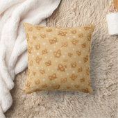 Pretzels & Popcorn Snacks Throw pillow クッション (ブランケット)