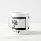 Preussenの旗の宝石 コーヒーマグカップ (正面左)