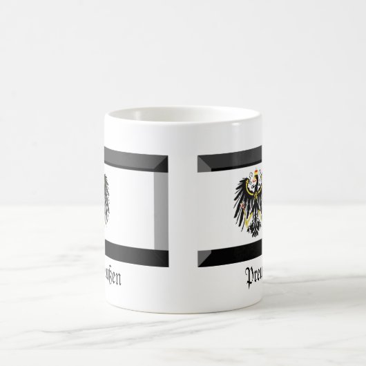 Preussenの旗の宝石 コーヒーマグカップ (中央)