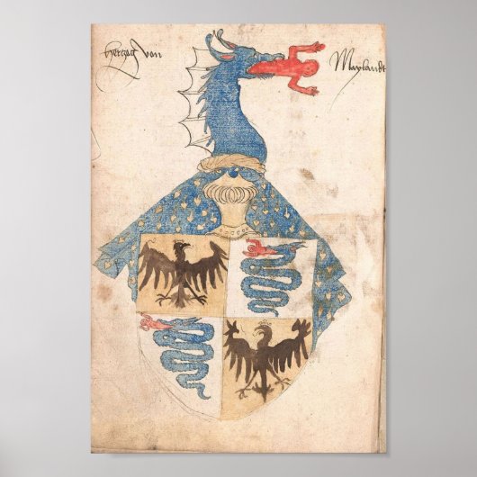Preussens Wappen 03 ポスター (正面)