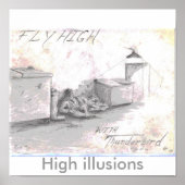 Prevent Substance abuse Poster-High illusions ポスター (正面)