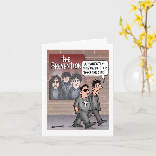 Prevention is better than cure カード (黄色い花)