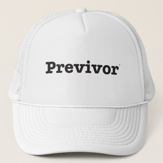 Previvor®のトラック運転手の帽子 キャップ (正面)
