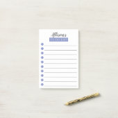 Prewinkleパーソナライズされた to Do List Post-It Notes ポストイット (デスク上)