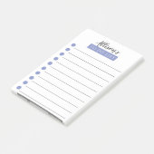 Prewinkleパーソナライズされた to Do List Post-It Notes ポストイット (アングル)