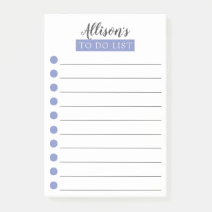 Prewinkleパーソナライズされた to Do List Post-It Notes ポストイット