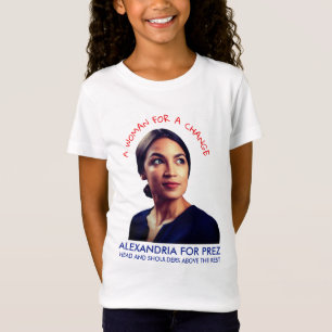 PrezのためのアレキサンドリアOcasio Cortez Tシャツ