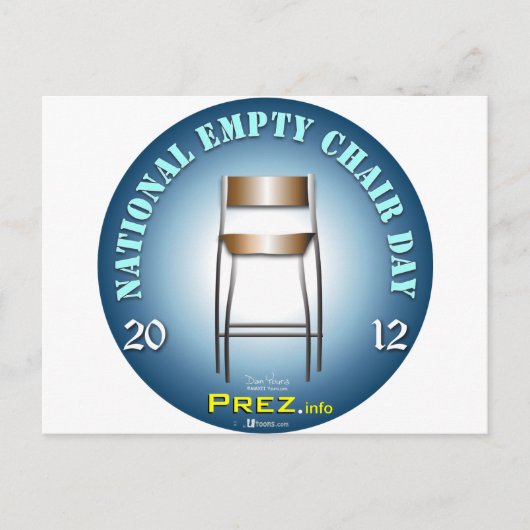 PREZ.info – 空の椅子3 ポストカード (正面)