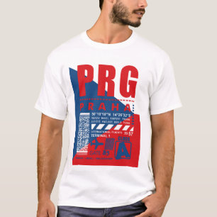 PRGプラハエアポート Tシャツ