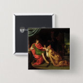 Priamおよびアキレス 缶バッジ (正面&裏面)