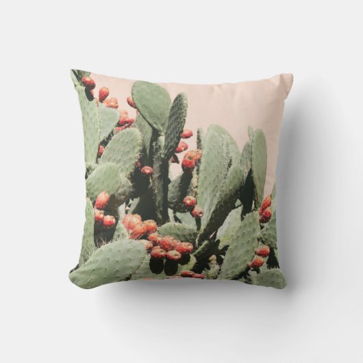 Prickleyのナシのサボテン クッション (正面)