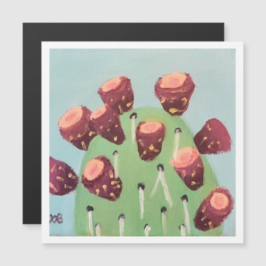 Prickly Pear Desert Cactus (正面/裏面)