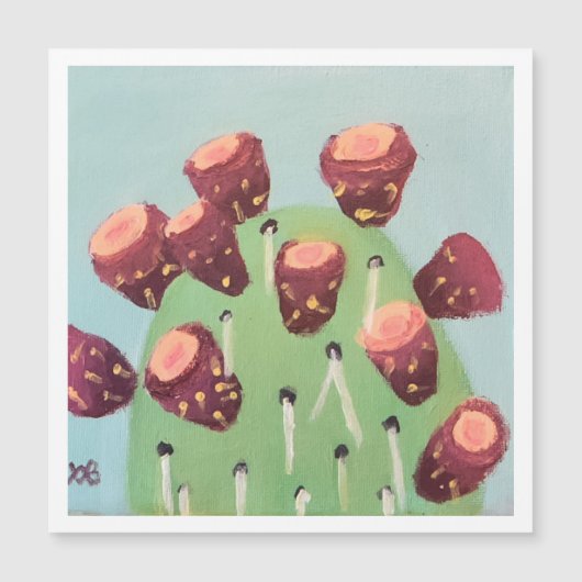 Prickly Pear Desert Cactus (正面)